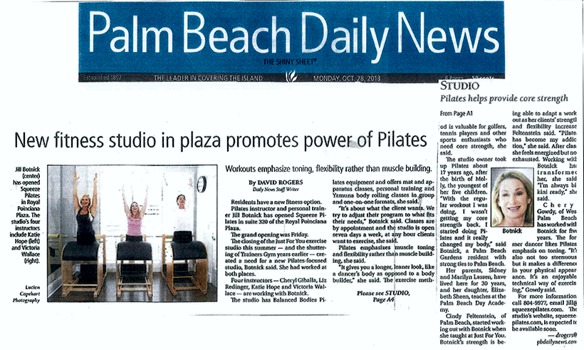 Squeeze Pilates in the news 4